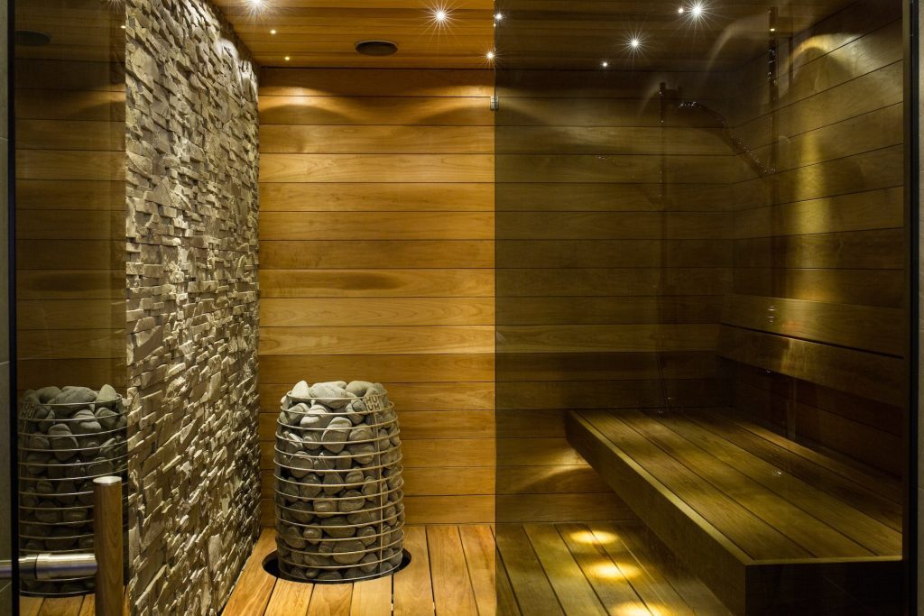 sauna room