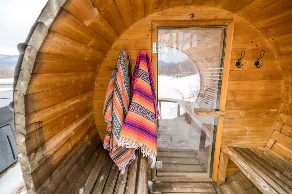 winter sauna