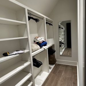 white closet