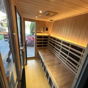 sauna installation